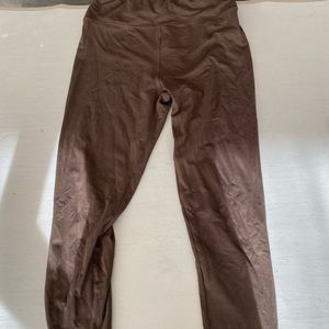 Brown leggings